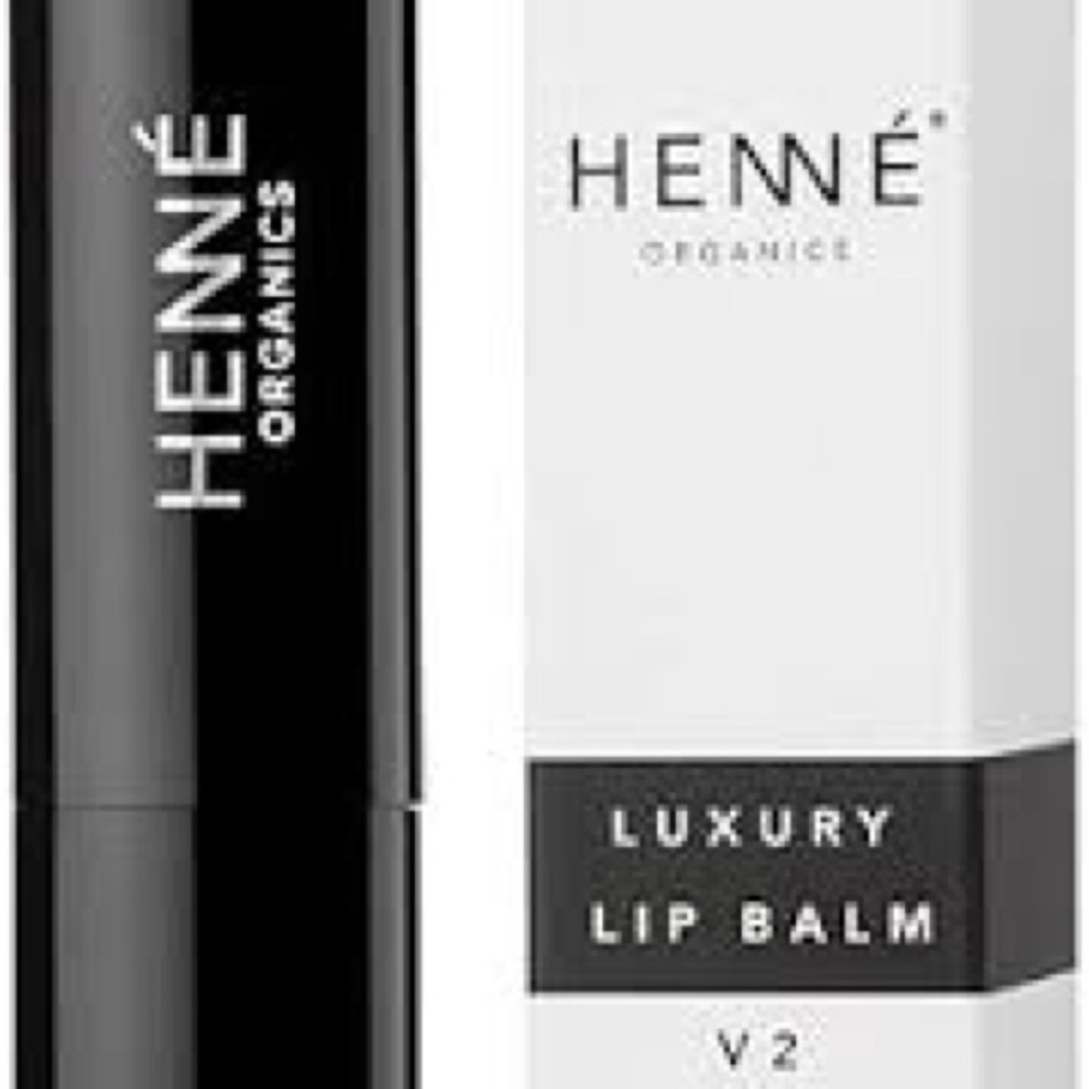 Henné Organics Luxury Lip Balm V2 USDA Organic New In Box